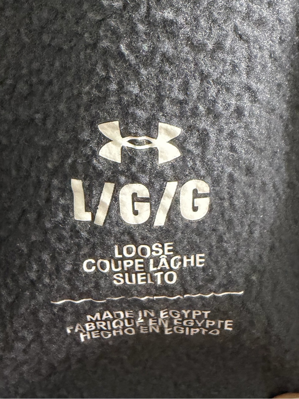 Under Armour Men’s Armour Fleece Joggers Charcoal Gray Sz L Sporty Athletic - Picture 2 of 8